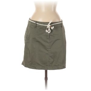 British Khaki Casual Skirt